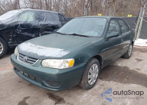 2002 Toyota Corolla Le from USA, damaged, VIN 1NXBR12E22Z645687